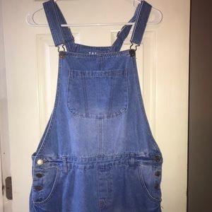 overall shorts